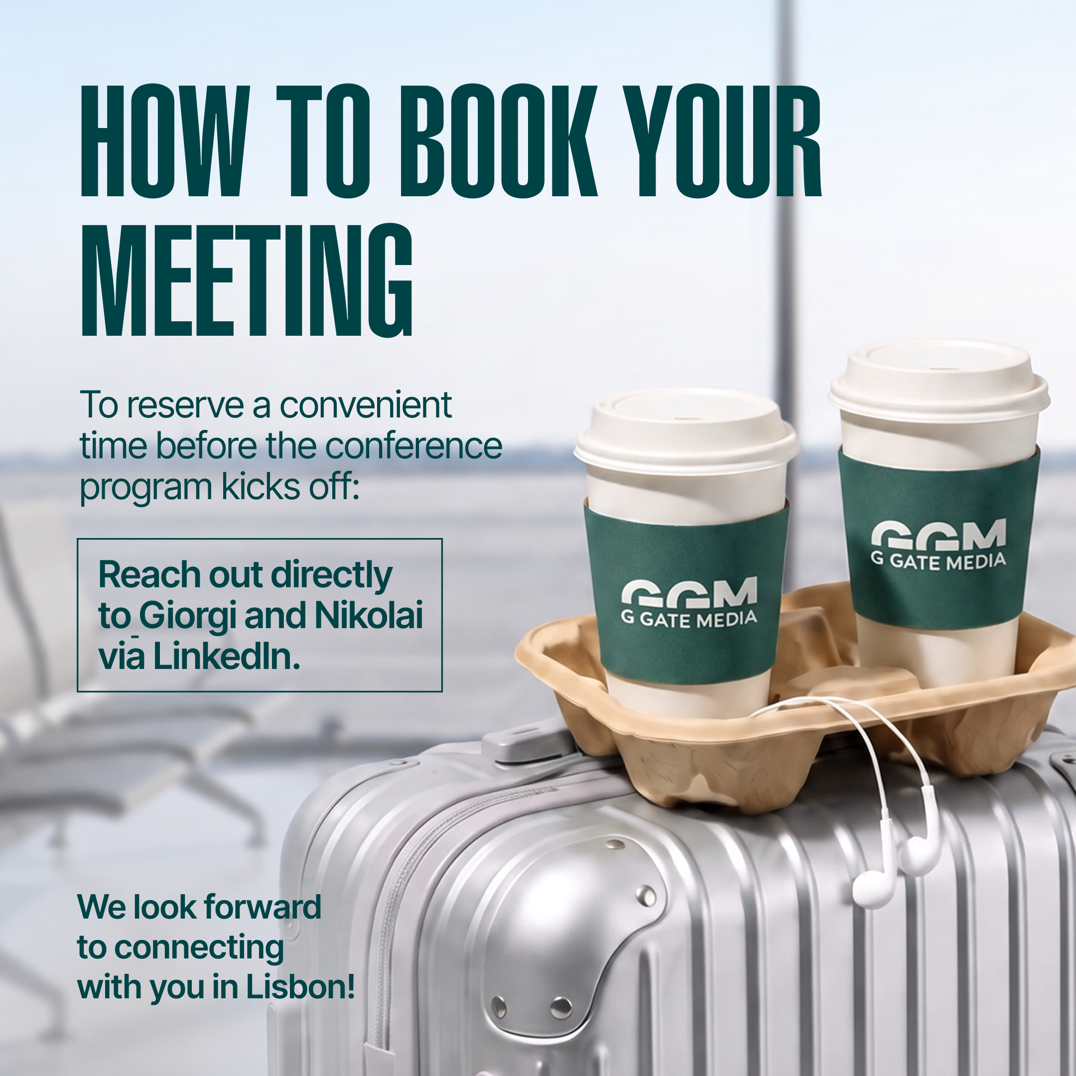Meet G GATE MEDIA at SBC Summit 2026 in Lisbon: Book a Personal C-Suite & Sales Meeting
